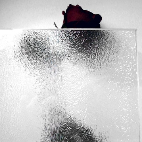 Ornamentglas "Chinchilla", klar 