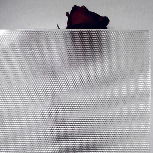 Ornamentglas "Masterpoint", klar 