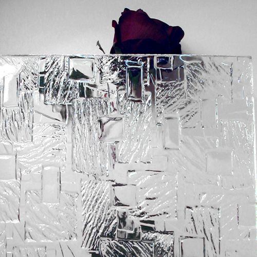 Ornamentglas "Neolit", klar 