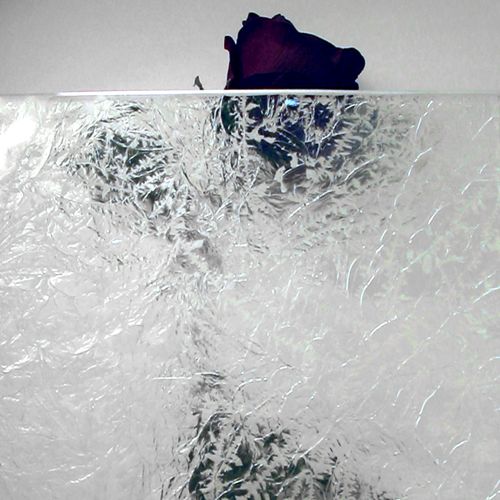 "Eisblumenglas", klar 