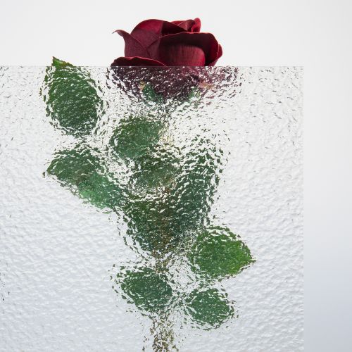 Acrylglas XT farblos mit Struktur "Kräusel" (K03) 