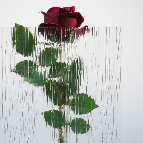 Acrylglas XT farblos mit Struktur "Niagara" (K01) 