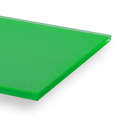 Glas in RAL 6xxx ("Grüntöne") lackiert 