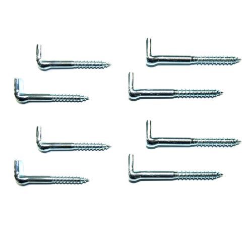 Schraubhaken als Kreuzschlitzhaken, SET (8 Stück) 