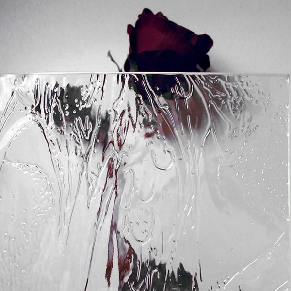 Ornamentglas "Barock", klar   