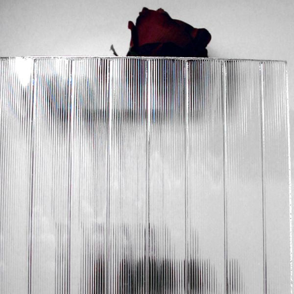 Ornamentglas "Listral", klar   