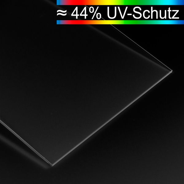 Bilderglas, klar, Stärke 2 und 3 mm   