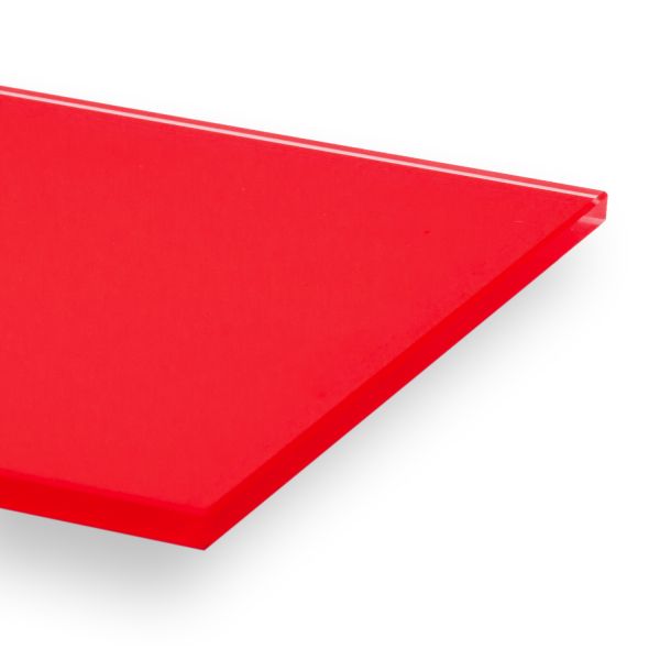 Glas in RAL 3xxx ("Rottöne") lackiert   