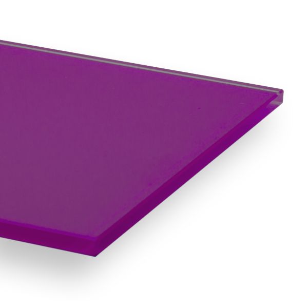 Glas in RAL 4xxx ("Violetttöne") lackiert   